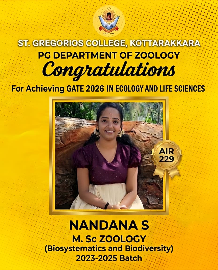 GATE Qualified- Ecology and Life Science